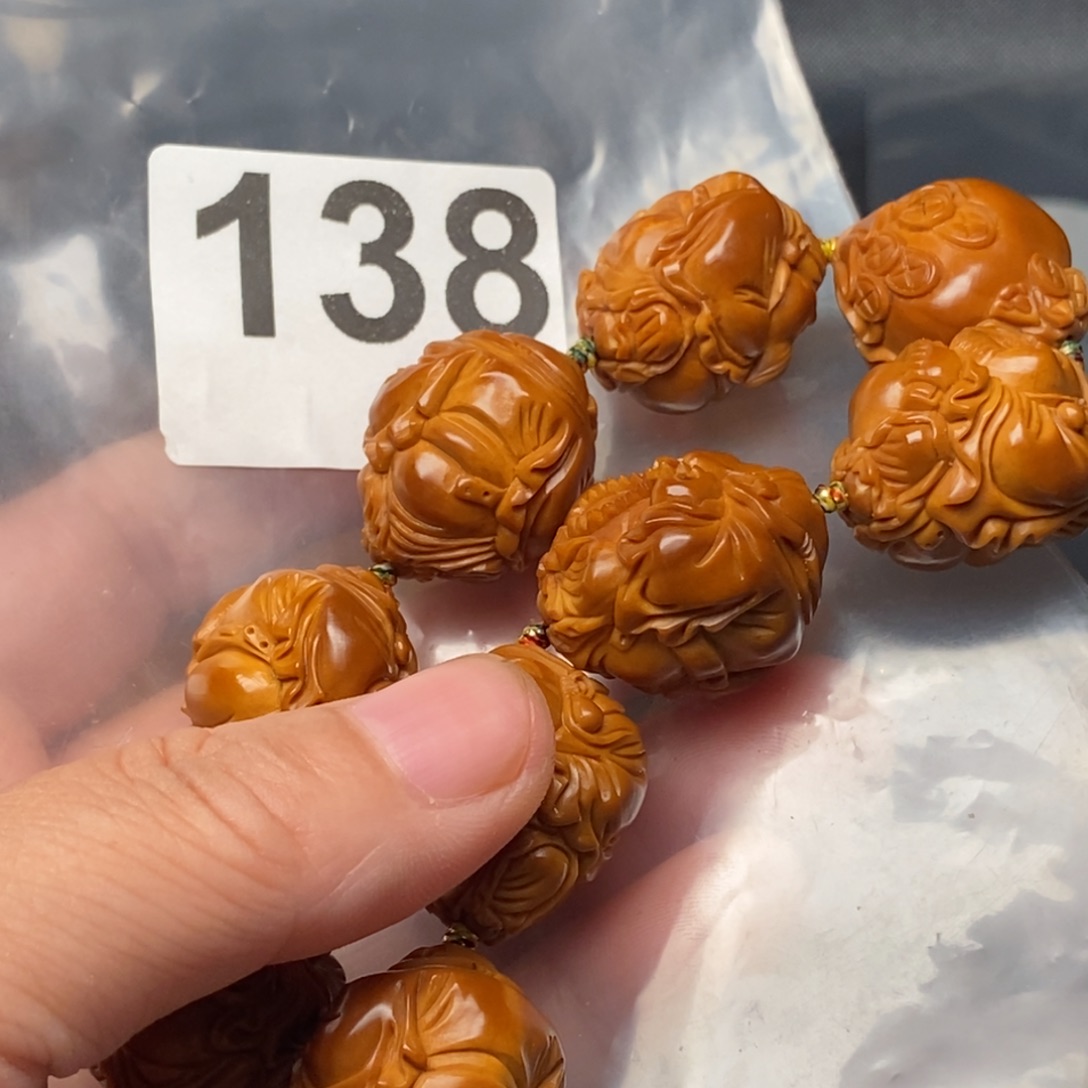 真***诚手串/手链橄榄核138八方来财换单色线