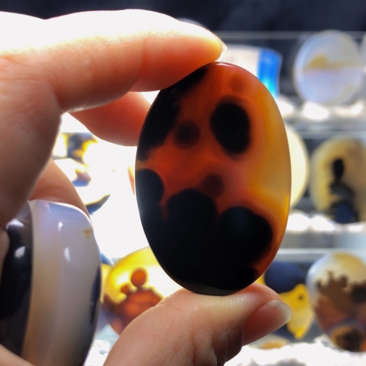 合金玛瑙/玉髓珠宝奇石24