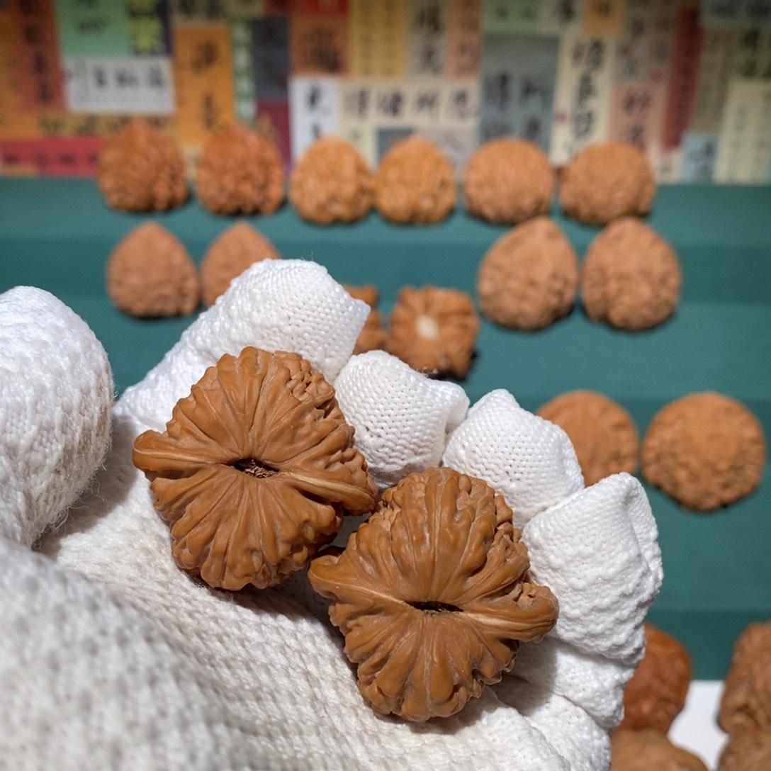 无***.把件文玩核桃四座楼