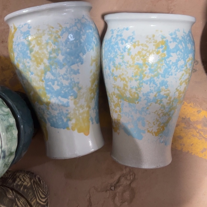 花盆紫砂口径15高度26两只正品