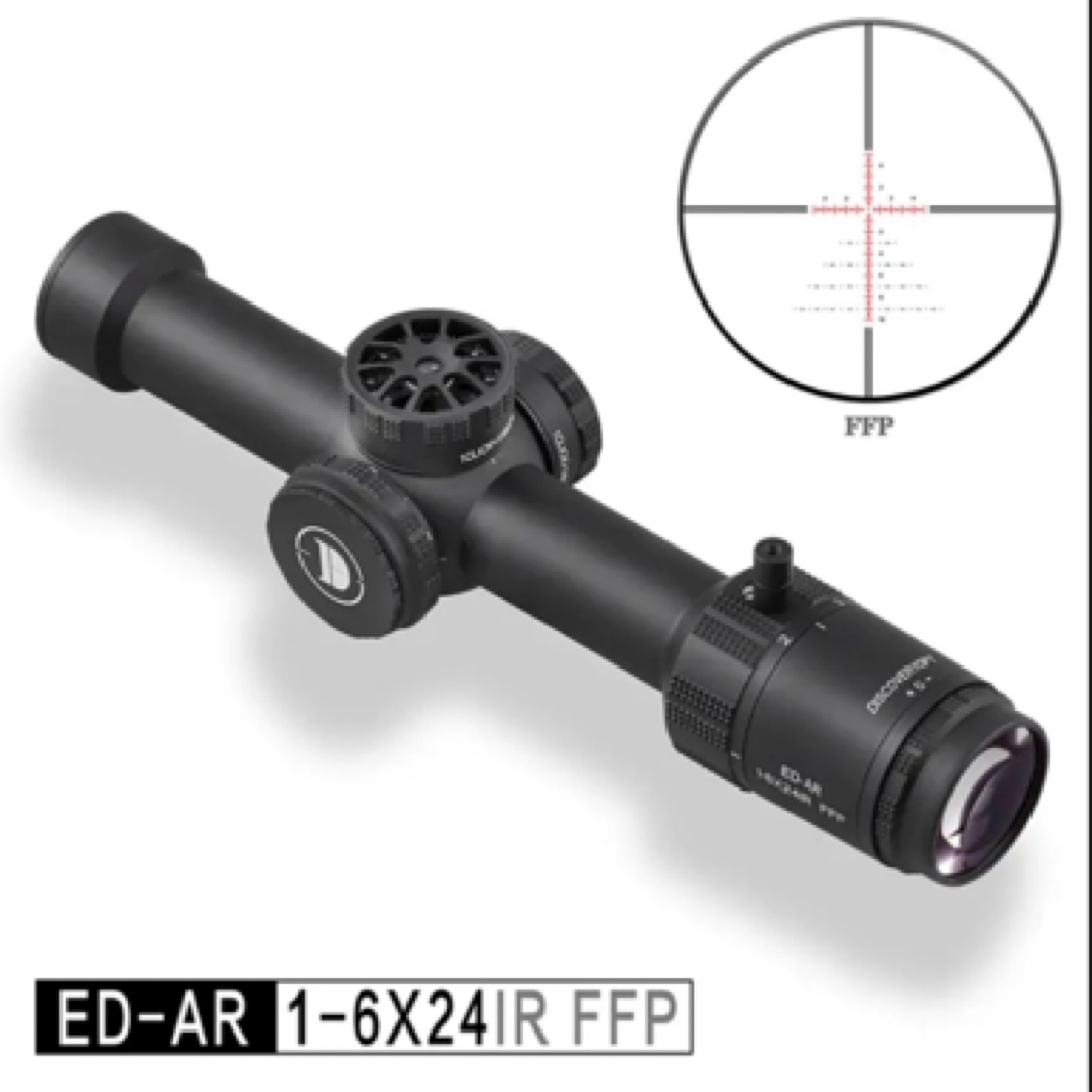 Discovery/发现者发现者【全新】ED 1-6X24IR 带灯十字分化望远镜