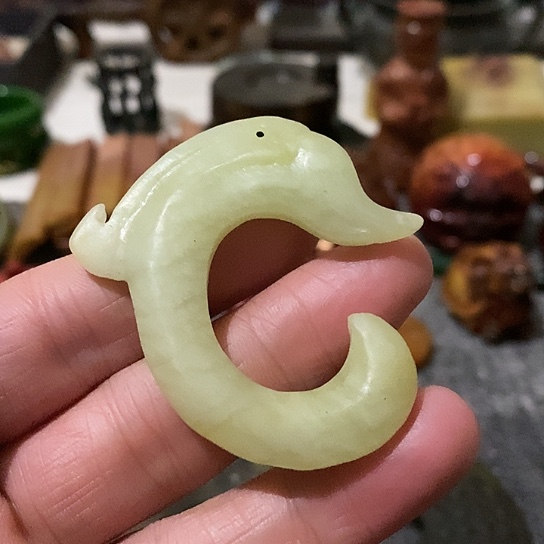 白玉菩提吊坠吊坠