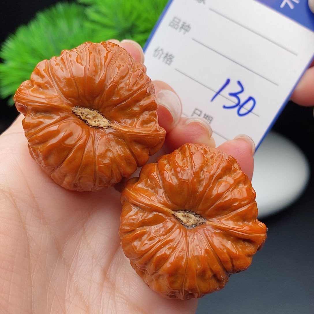 文玩核桃把件39南瓜130