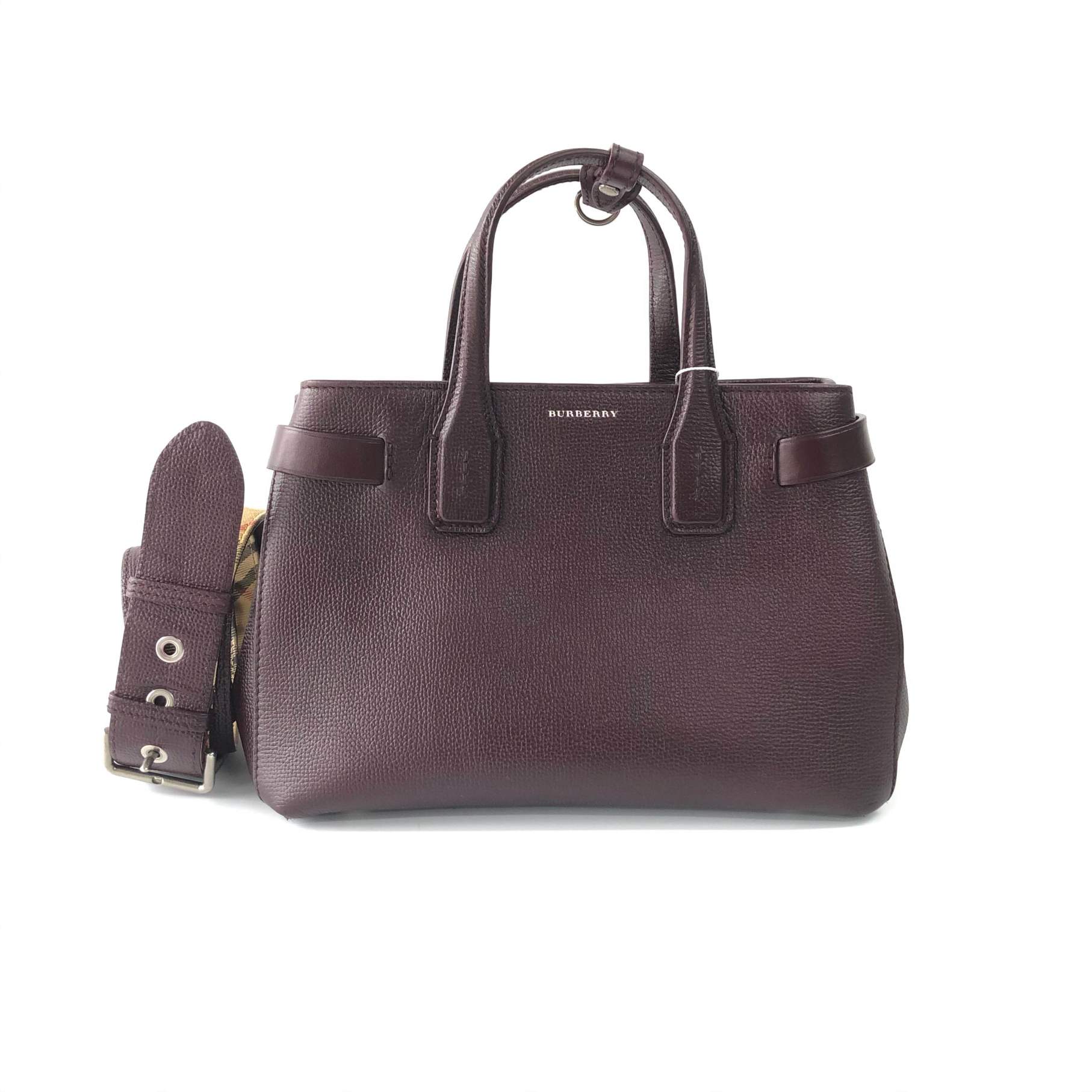 95新 BURBERRY/博柏利 安洁利知之 巴宝莉手提单肩包  501100H
