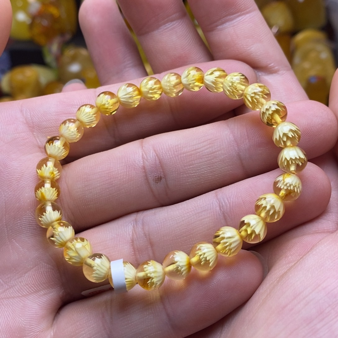 琥珀未镶嵌裸石蜜蜡