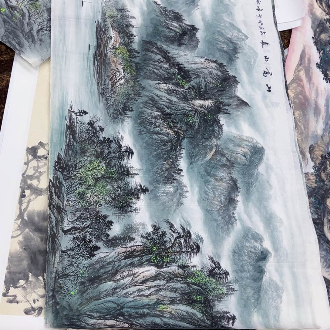 国画卓**凡绘画艺术等方面