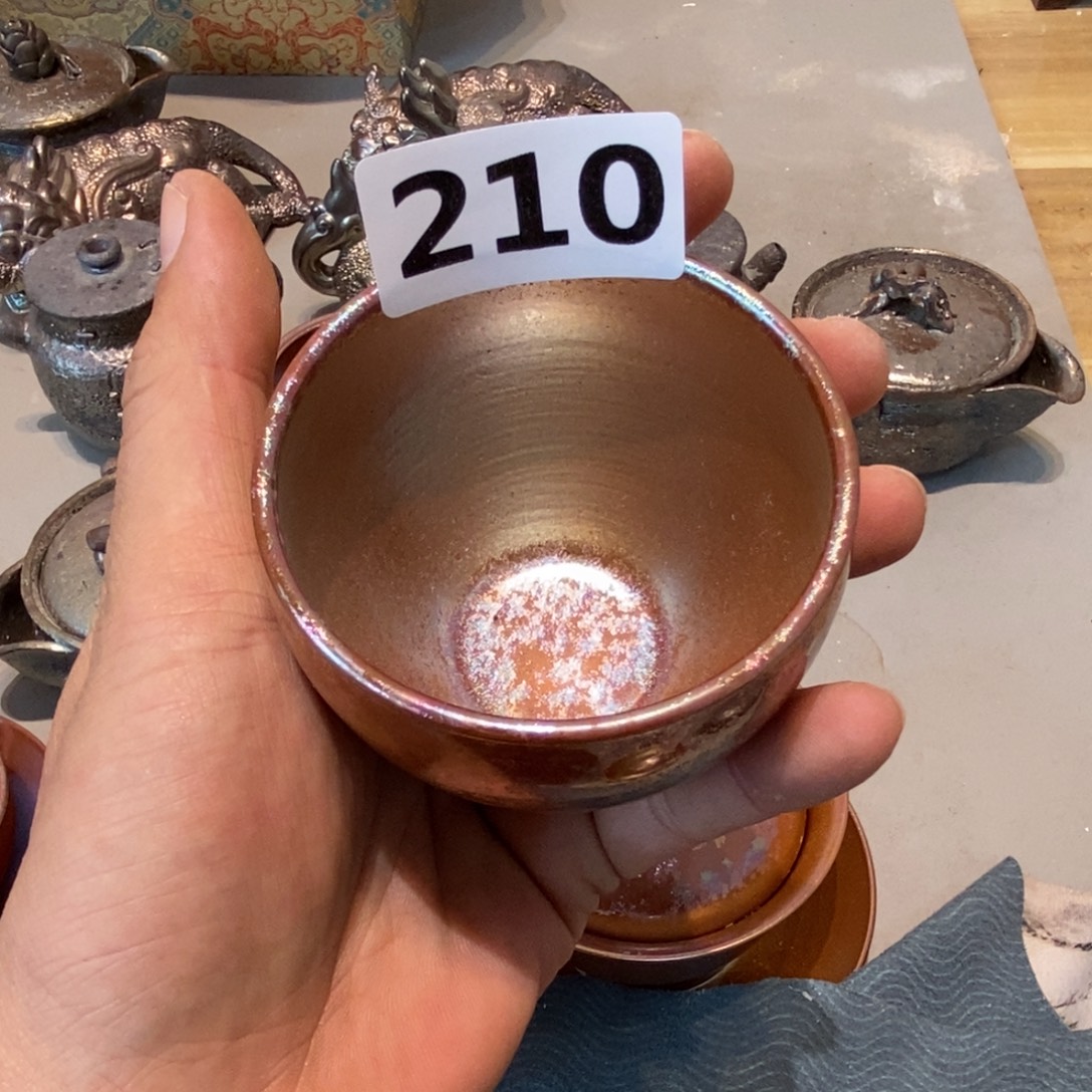 柴烧茶具陶瓷杯子