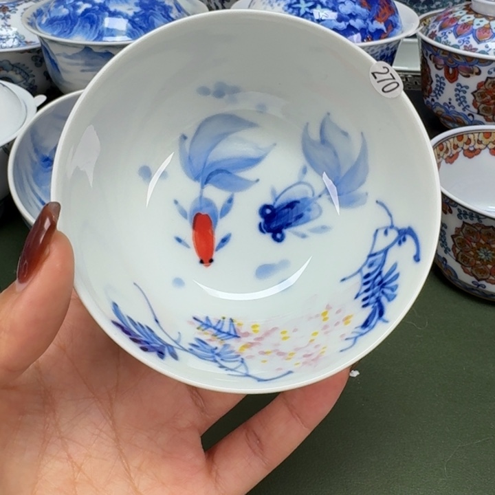 沙沙手工手绘茶具270