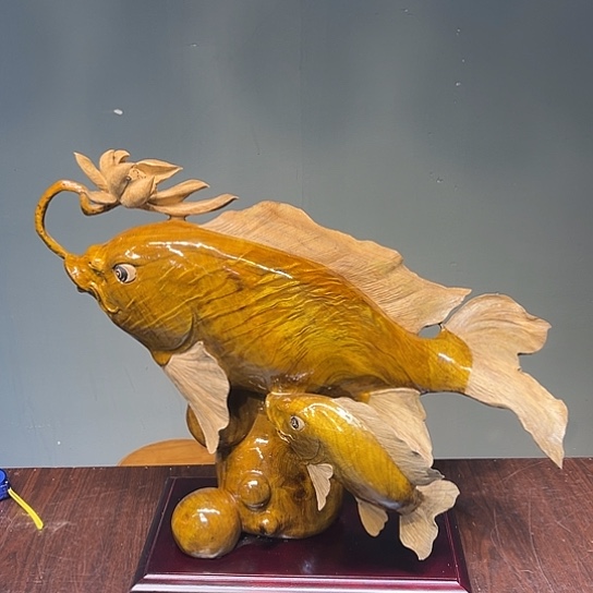 柏木木雕艺术作品欣赏