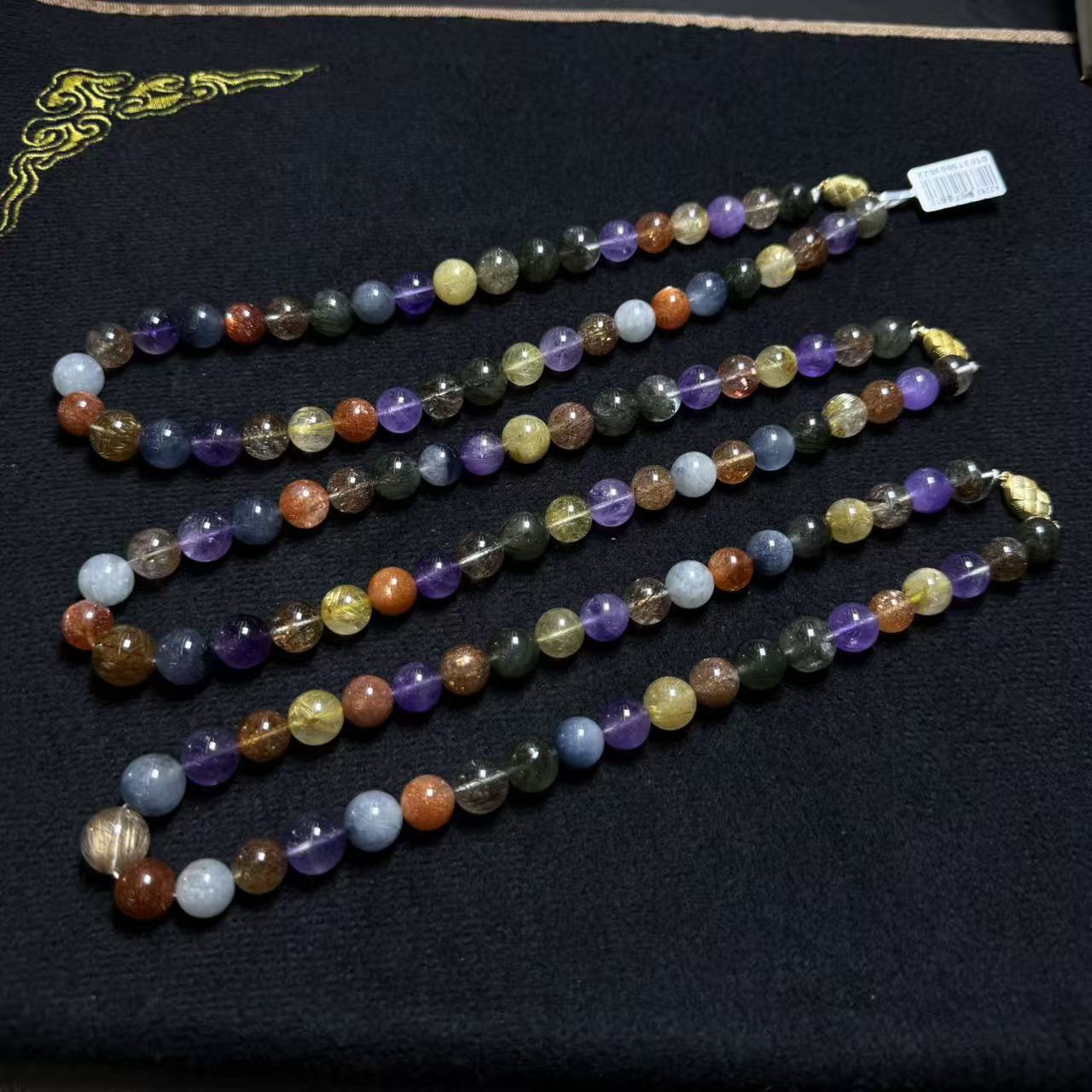 【小宝晶选】原创水晶塔链 约11mm 多样性发一件 787XBHL