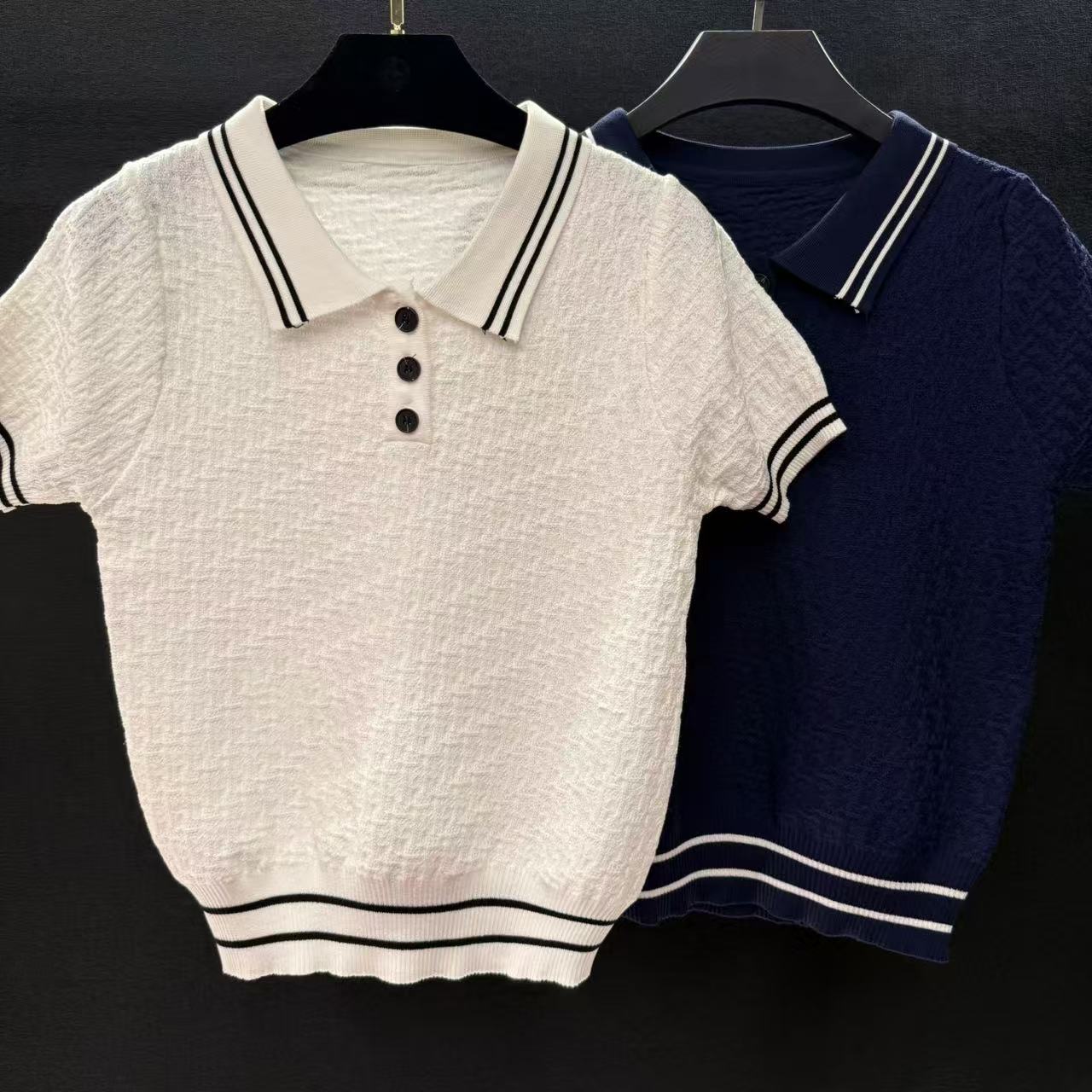 时尚修身型休闲设计师经典甜美修身毛织背心毛针织衫TX-196