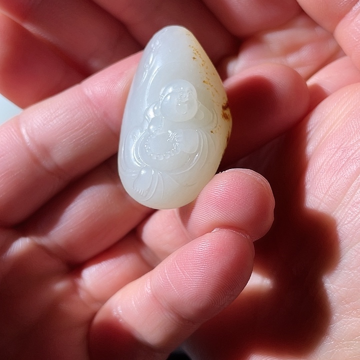 和田玉（白玉）未镶嵌吊坠(不含链)