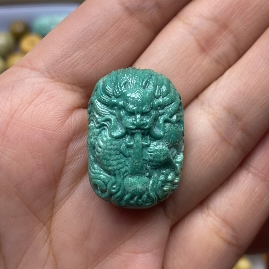 绿松石珠宝奇石未镶嵌