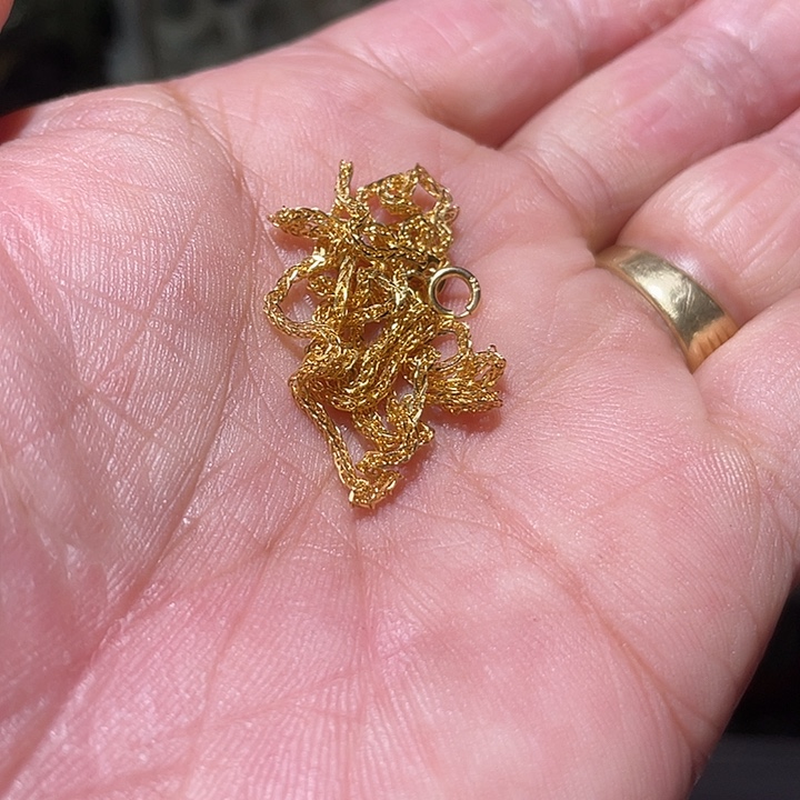 乐***家925银羽毛挂件！nnnnn