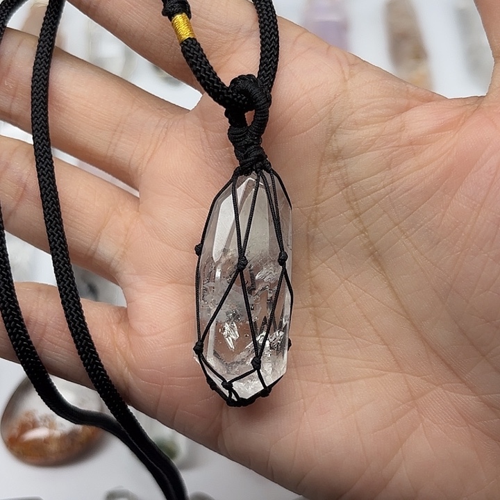 颈饰未镶嵌水晶闪灵钻项链