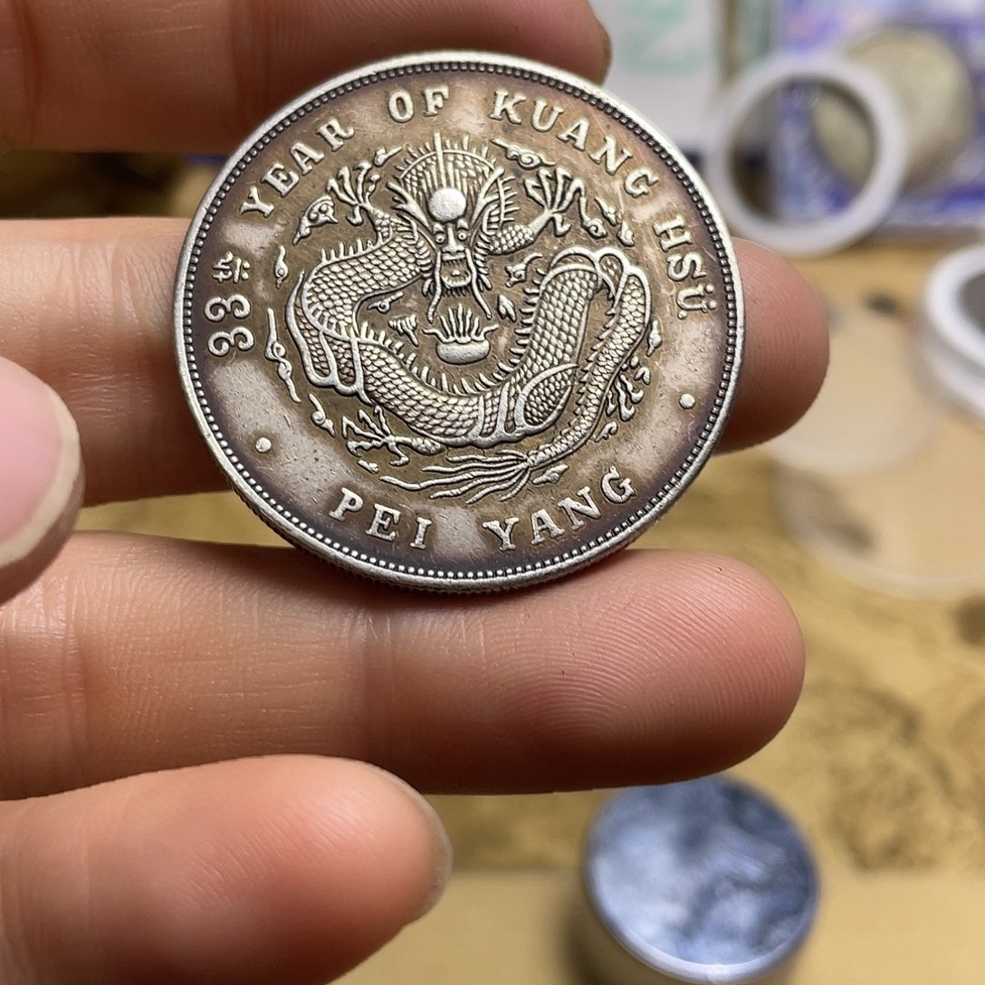A复古工艺品包浆老品相好边齿清晰