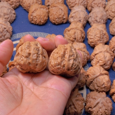 【闪购商品】吊坠文玩核桃浑***汤蛙蛙38