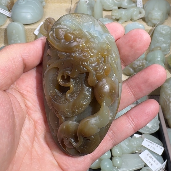 和田玉挂件未镶嵌