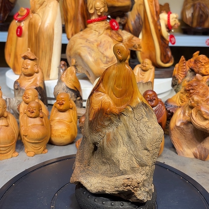 柏木太行崖柏无相佛