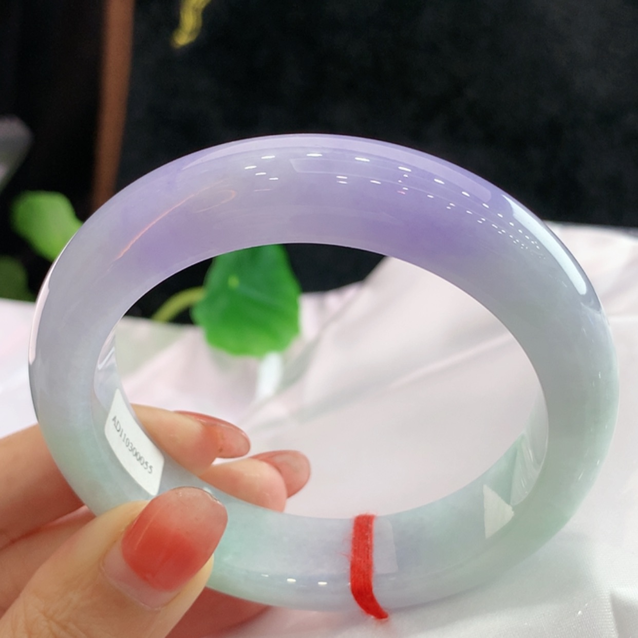 【闪购商品】翡翠手镯未镶嵌圈口58 59