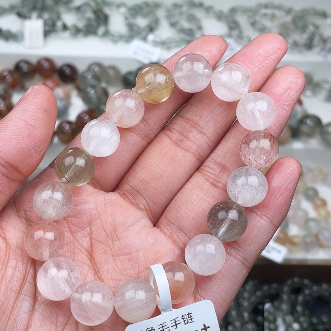 水晶未镶嵌手链水晶