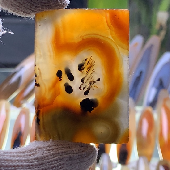 未镶嵌玛瑙/玉髓珠宝半成品92