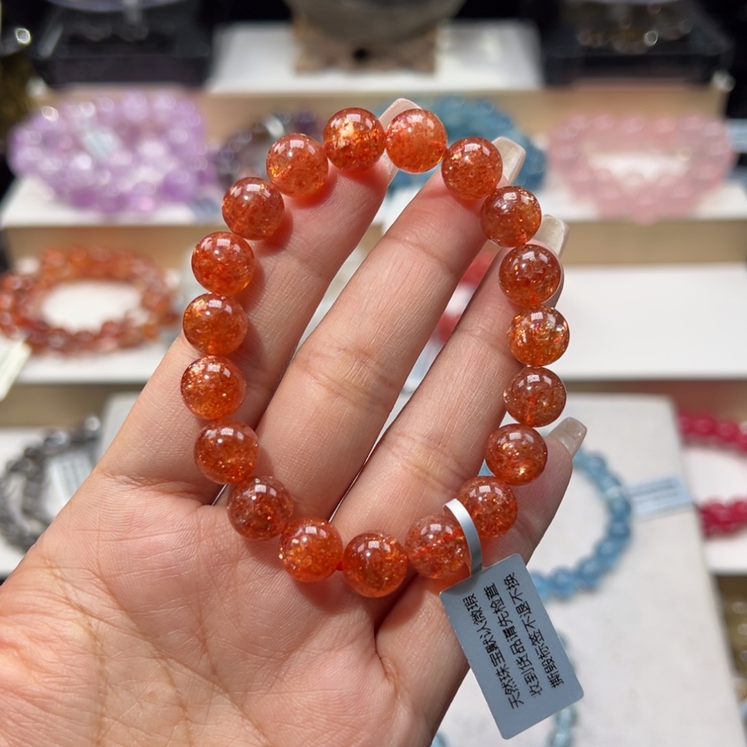 手串未镶嵌长石海*菁金太阳10.2m m