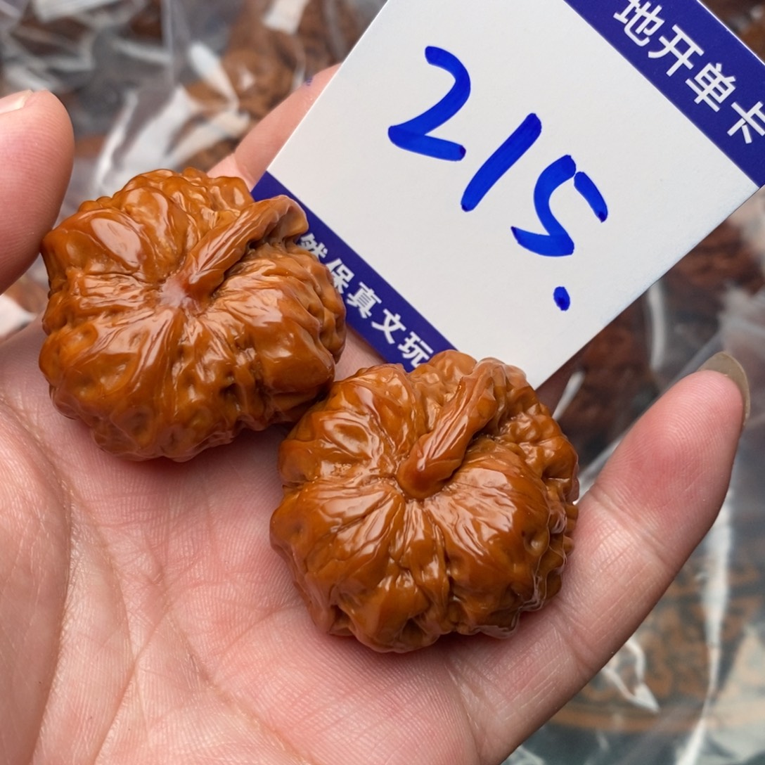 把件文玩核桃一根筋