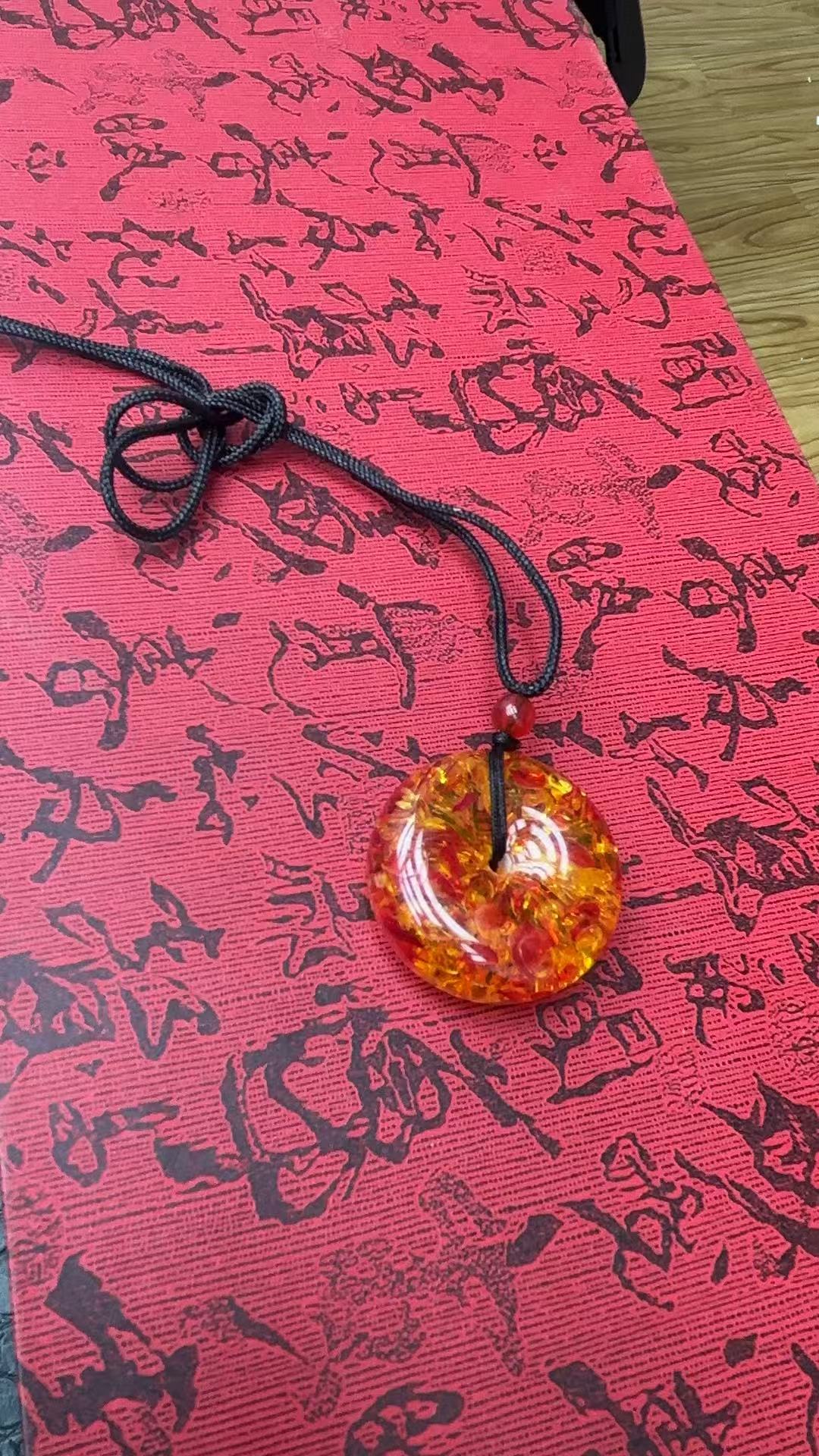 振源  B79【百世璀璨 尽耀光芒】民族风素圈吊坠