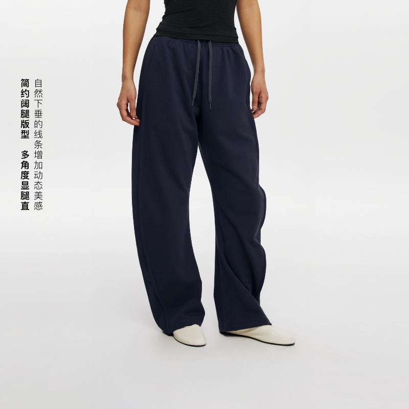 Oneup扭骨弯刀卫裤春夏时尚时髦穿搭宽松舒适显瘦高腰出游服装女