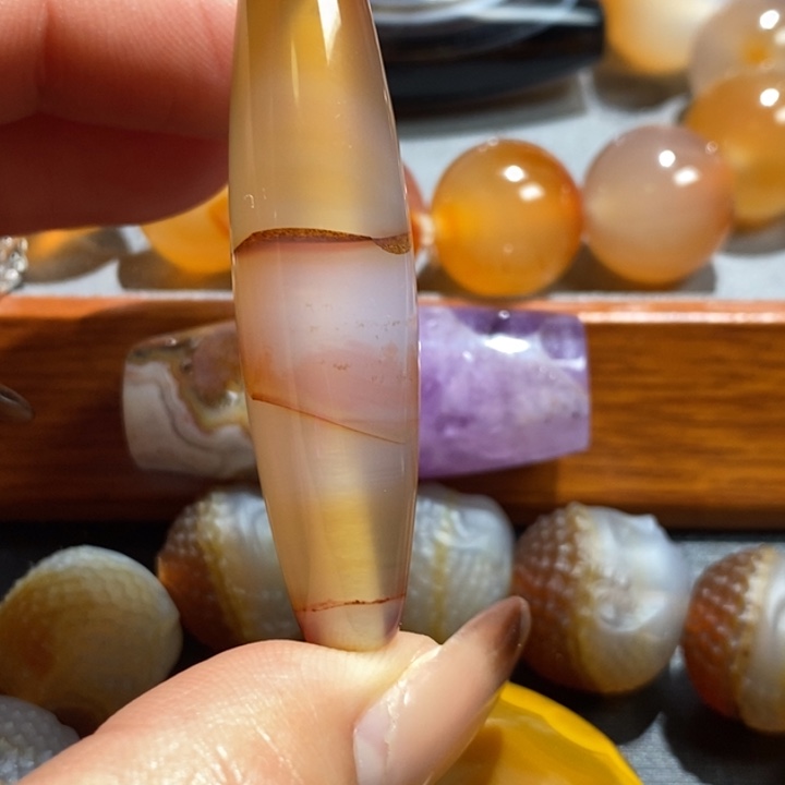 玛瑙/玉髓未镶嵌颈饰