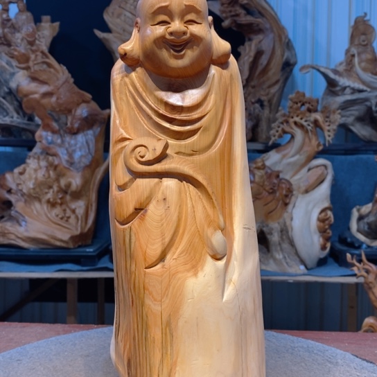 柏木（崖柏）根雕摆件