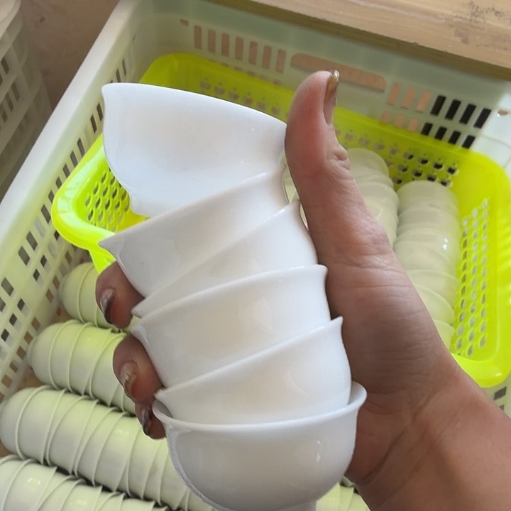 微瑕冰种专场六个一组反口杯50