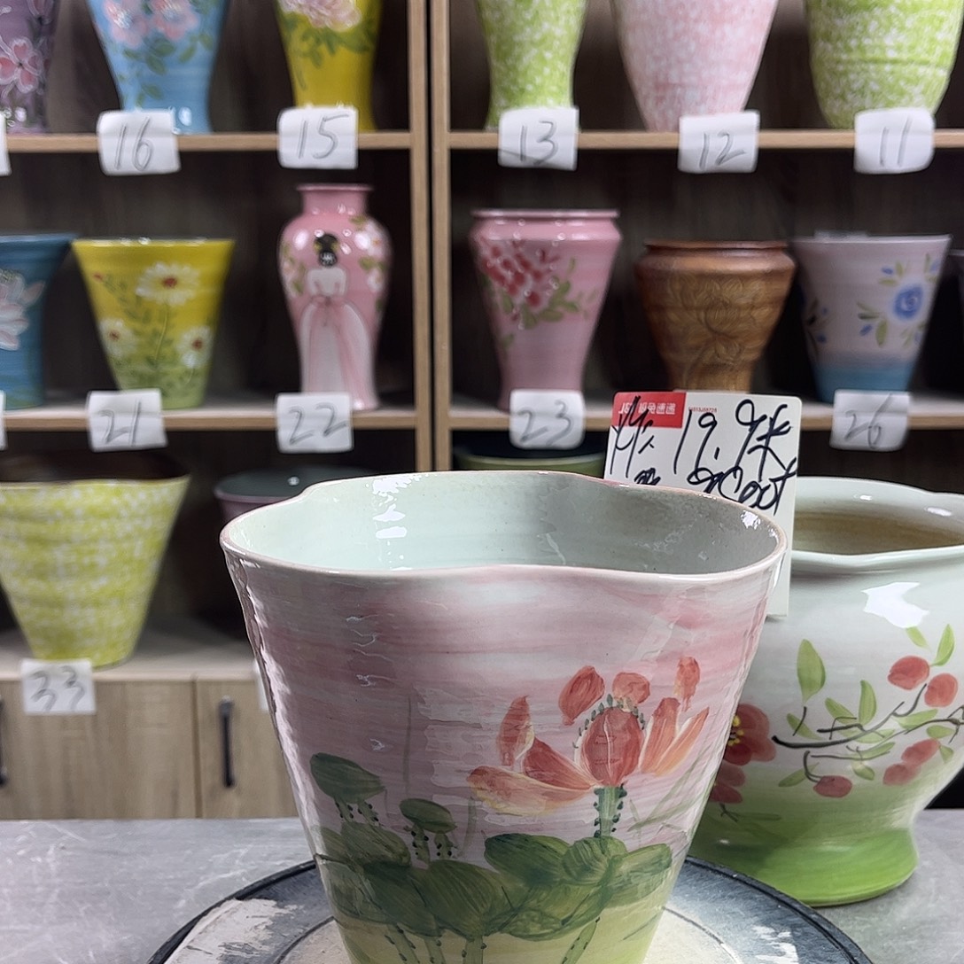 景德镇陶瓷花盆花盆