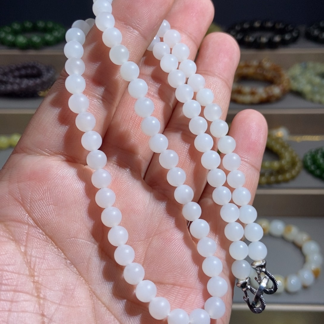 和田玉手链未镶嵌