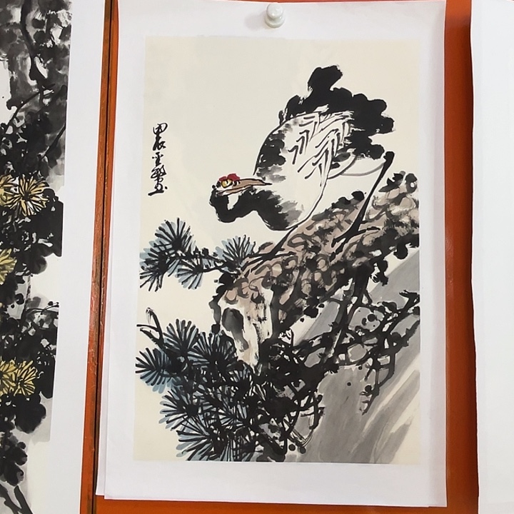 国画张圣敏先生纯手绘作品