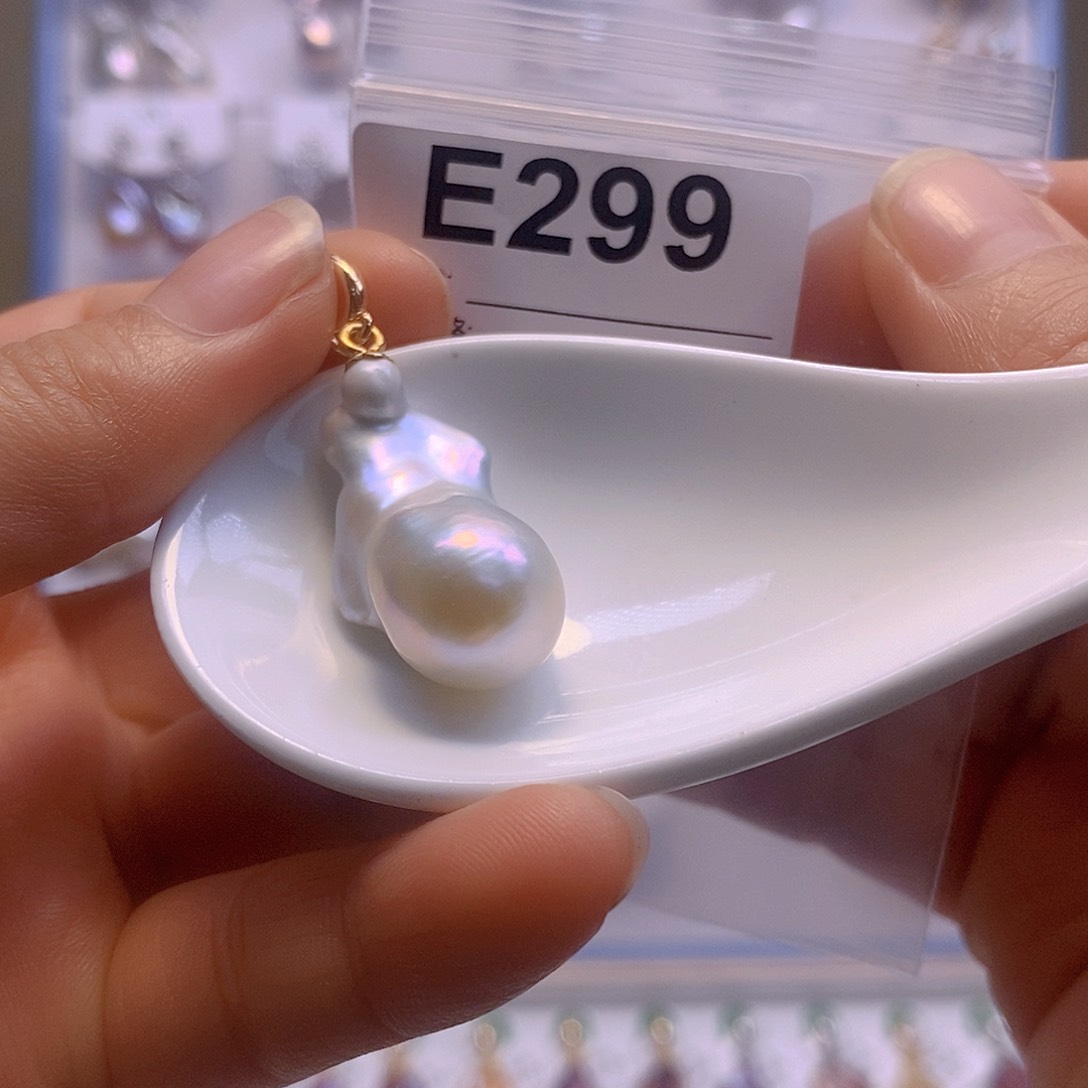 淡水珍珠颈饰银S925镶嵌