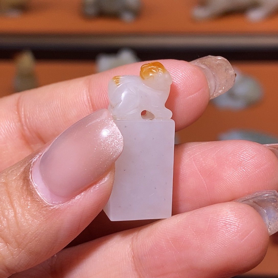 和田玉挂件未镶嵌袁*勇