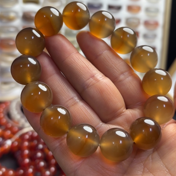 玛瑙/玉髓未镶嵌手链