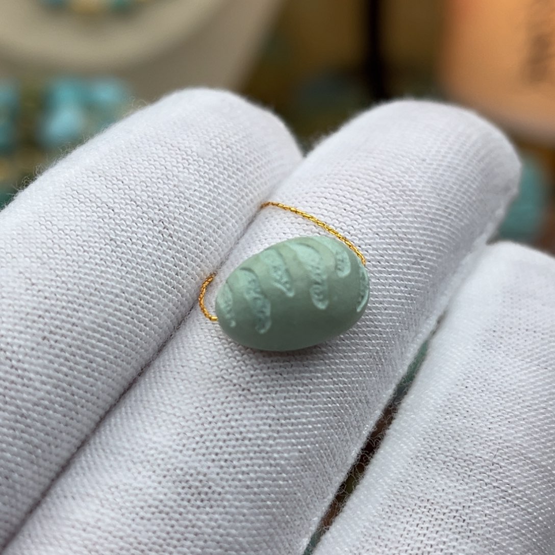 绿松石未镶嵌面包编号27