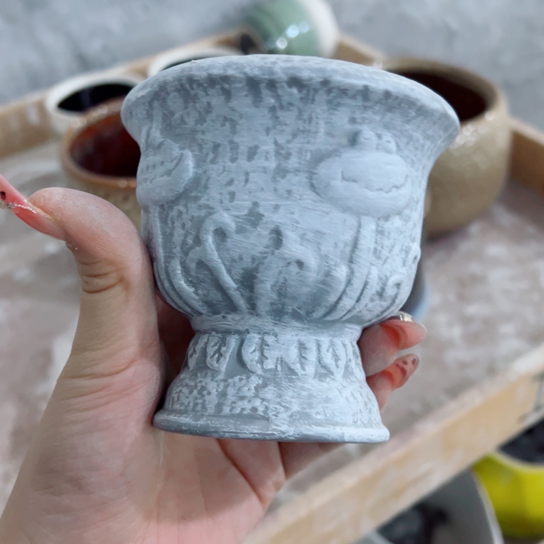 有孔，陶瓷花盆满10米包邮发货