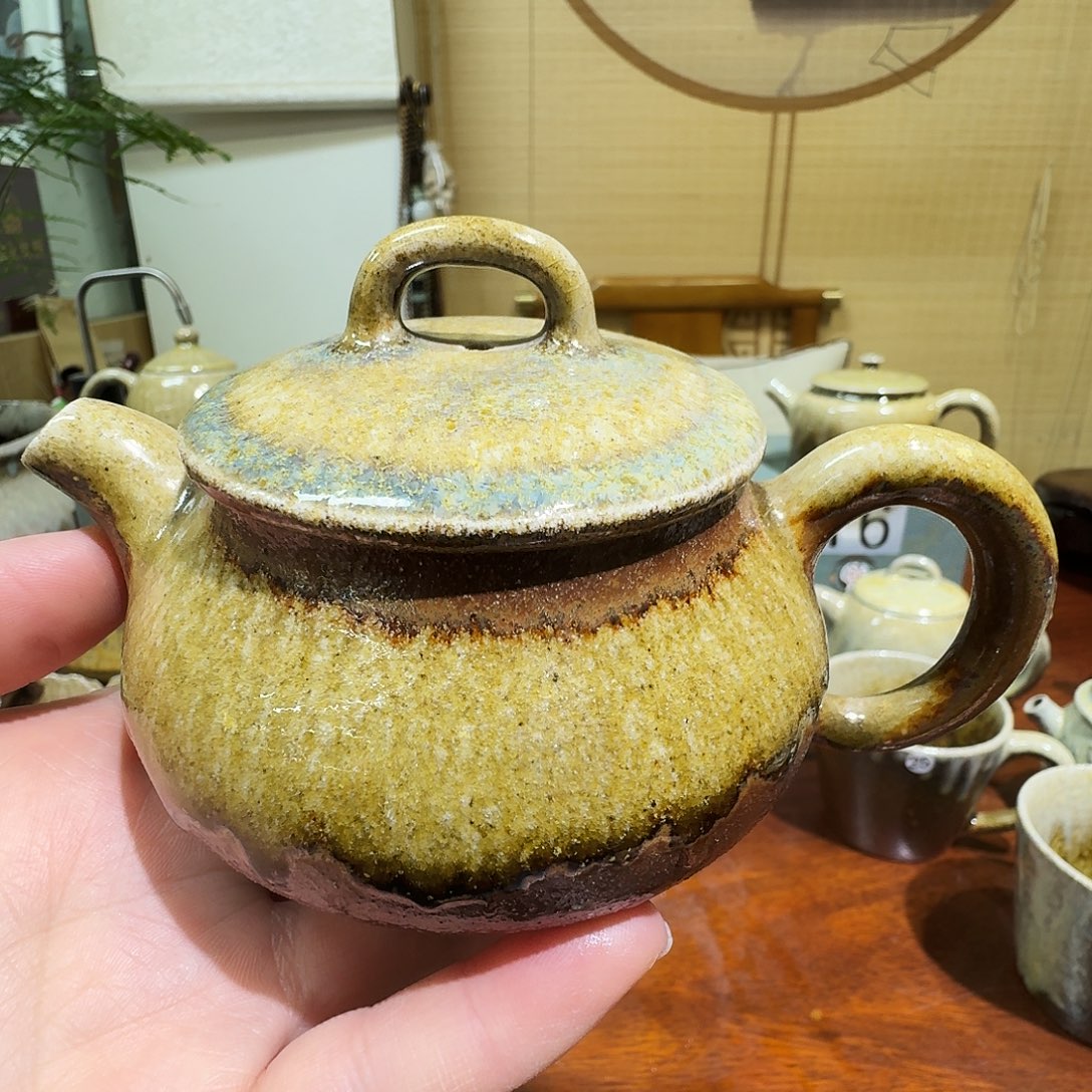 螺***钉建水紫陶白泥柴烧壶