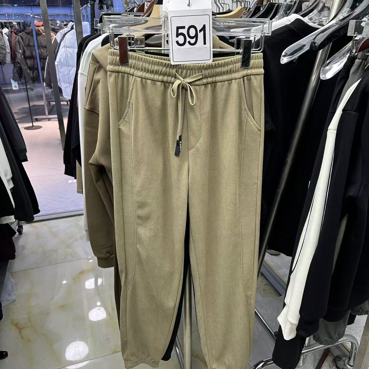 G591#孤品百搭个性潮流舒适男士休闲裤*婷涛