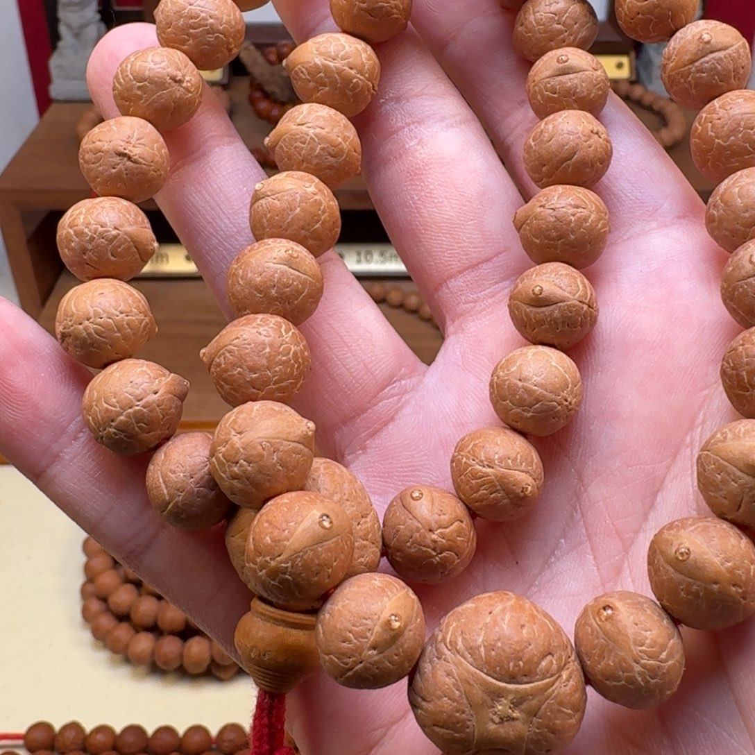 天***9把件凤眼菩提12尺寸言澈手持