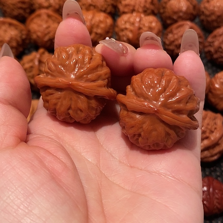 文玩核桃吊坠34石门元宝0797