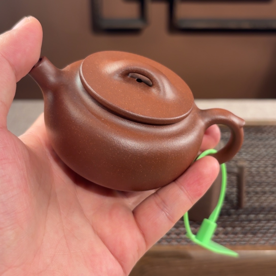 茶壶紫砂深井紫泥玉拙
