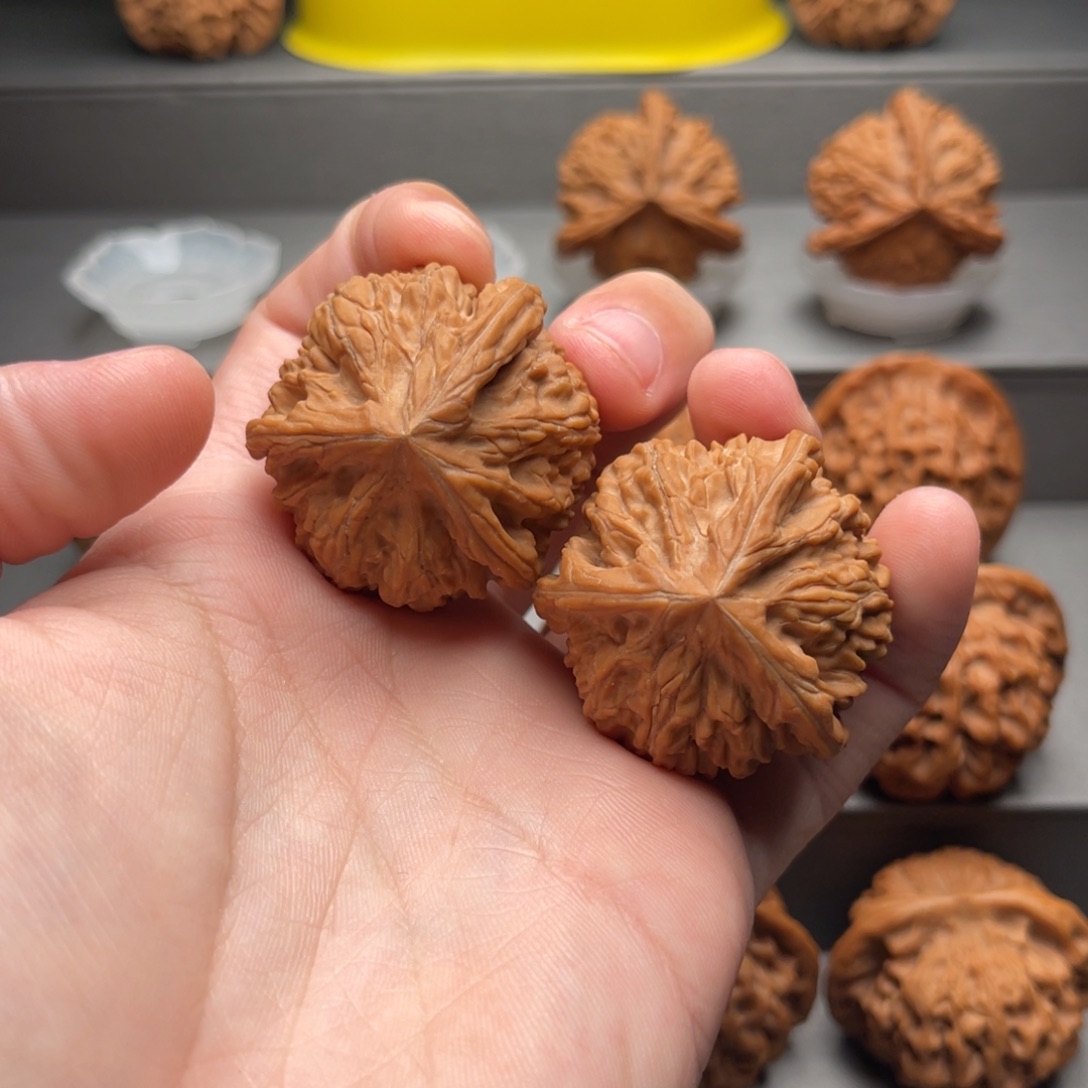 文玩核桃把件38御龙