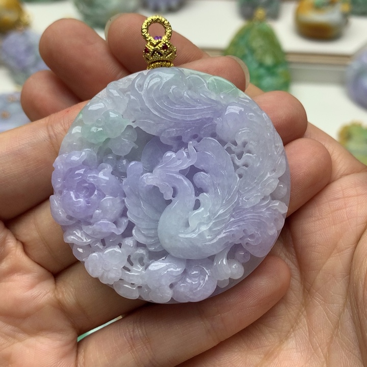 颈饰未镶嵌翡翠翡翠