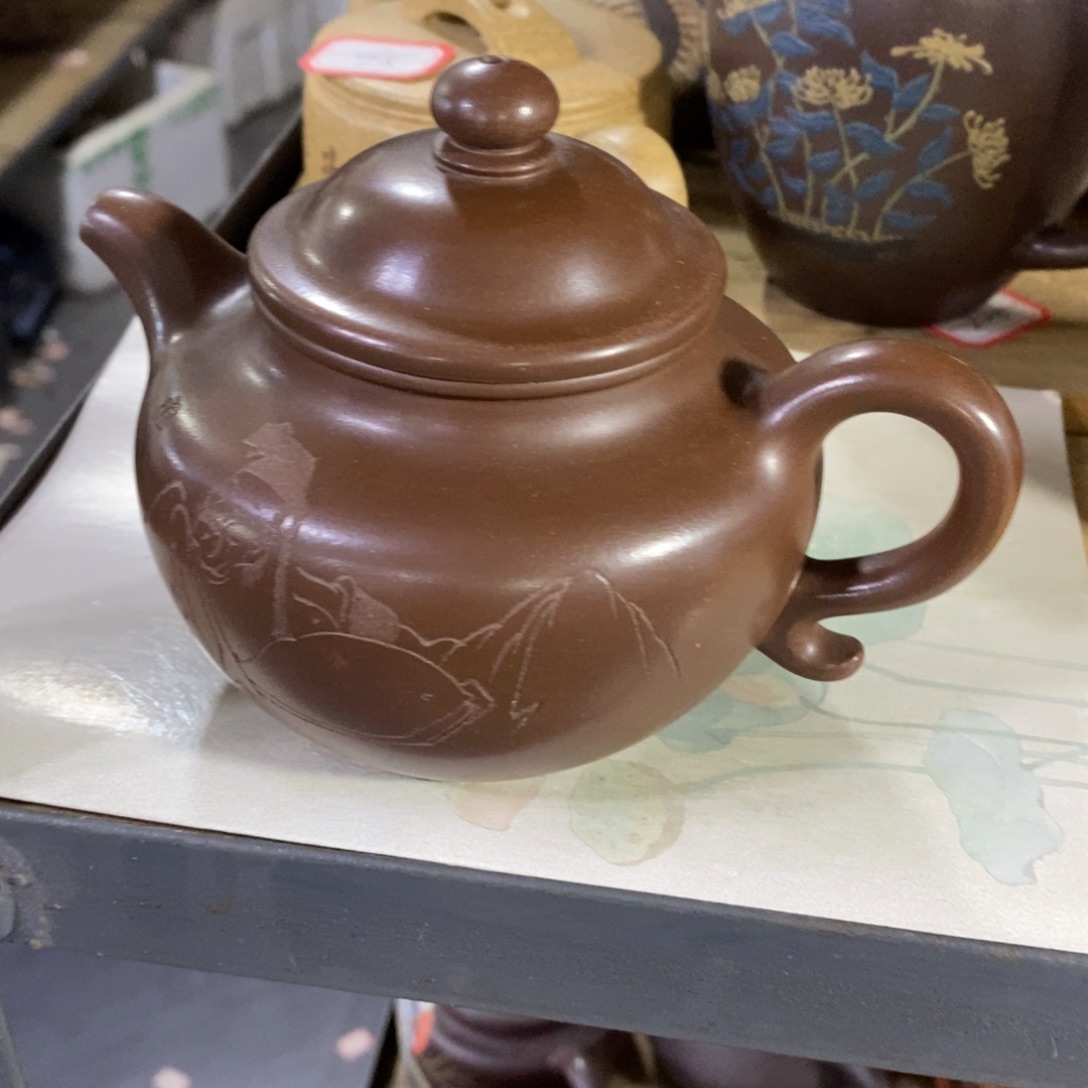 紫砂茶壶原矿手工102