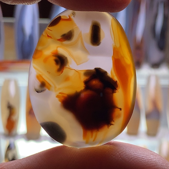 玛瑙/玉髓颈饰未镶嵌145